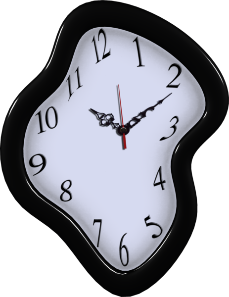 twisty clock